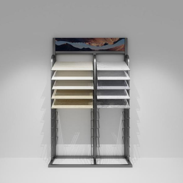 What Are the Benefits of Using a Floor Standing Stone Sample Display Rack for Your Business