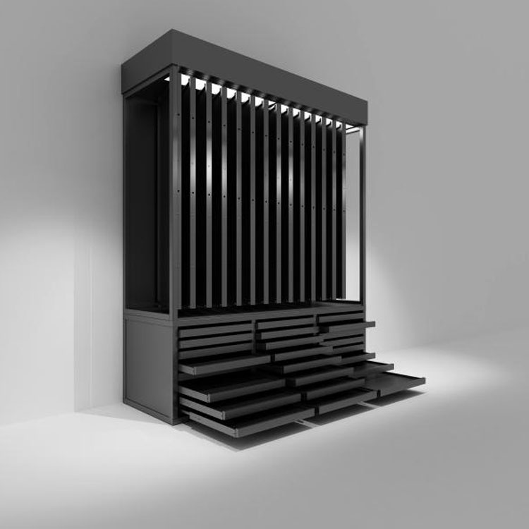 Why Should You Choose a Metal Siding Vertical Ceramic Display Rack Shelf for Your Store
